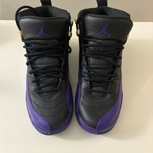 Jordan Women's Sneakers in Black and Purple